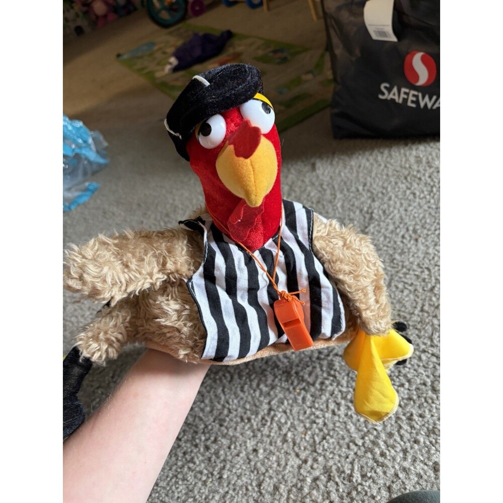 VTG Turkey Referee Hat Thanksgiving Parade Novelty Hat
